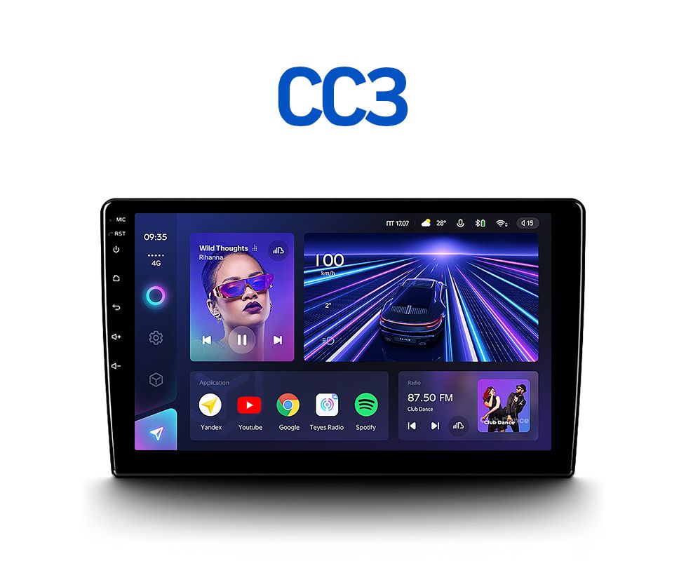 TEYES CC3 6/128Gb 10 дюймов