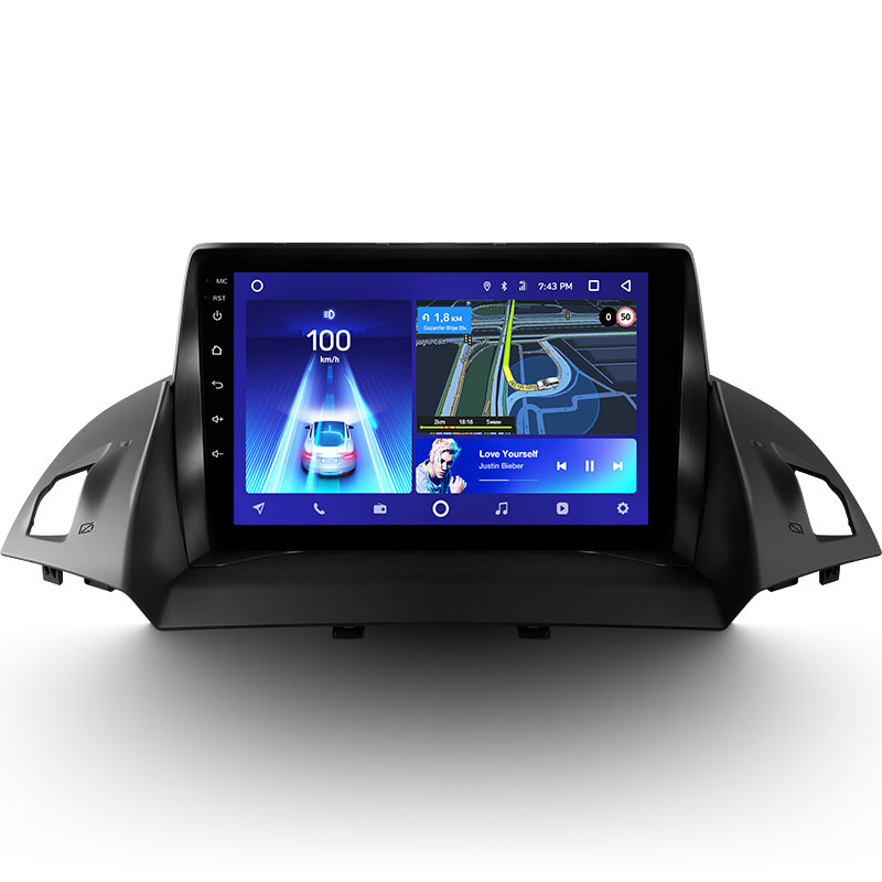Рамка Ford Kuga 2 Escape 3 【A】 2012-2019 (9 дюймов)