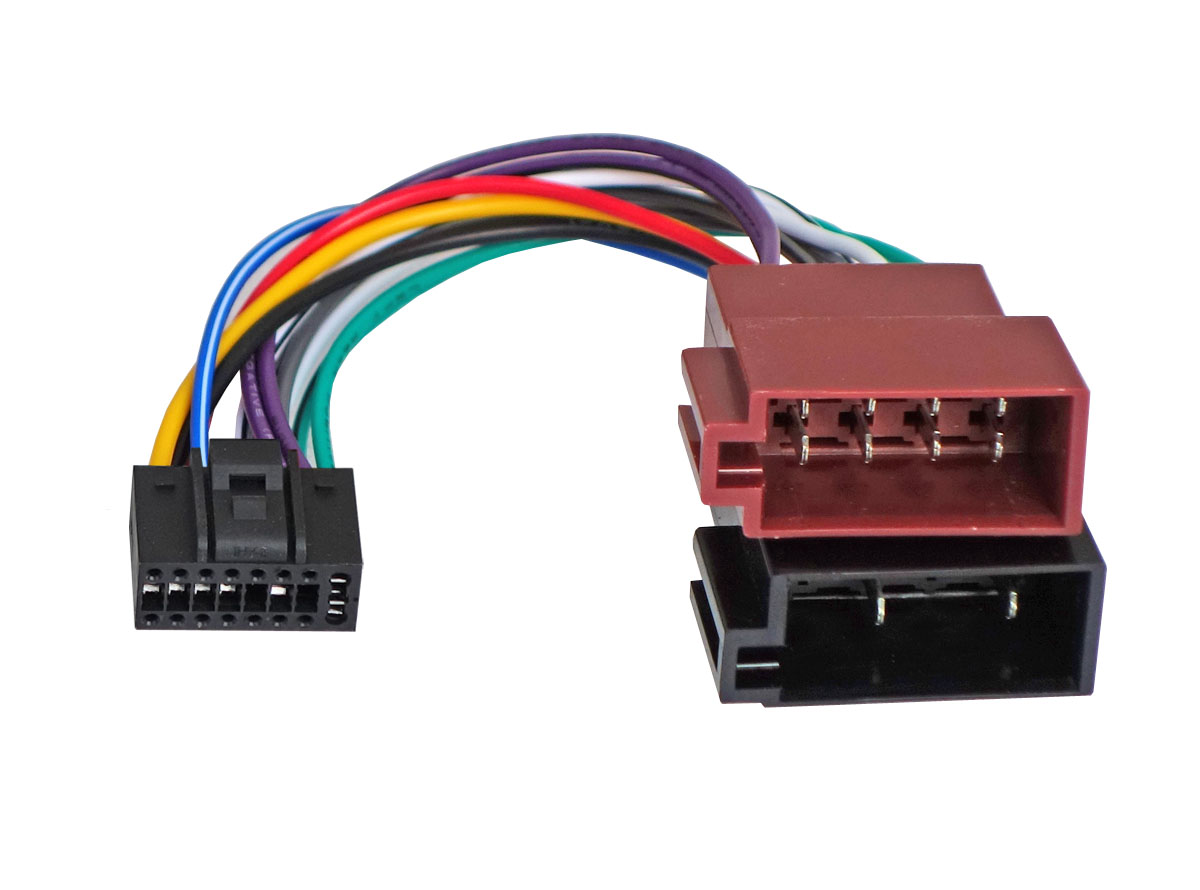 Incar CON-KEN-01W основной разъём + ISO для магнитолы Kenwood
