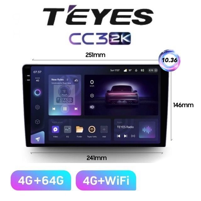 2k Teyes CC3 4+64 10inch